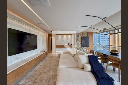 Sala de apartamento à venda com 3 quartos, 167m² em Jardim das Acacias, São Paulo