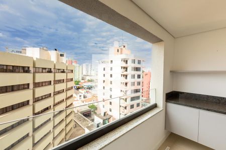 Varanda/Vista da Varanda de kitnet/studio para alugar com 1 quarto, 43m² em Centro, Campinas