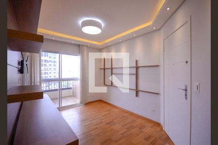 Sala  de apartamento à venda com 3 quartos, 87m² em Vila Gumercindo, São Paulo