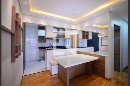 Sala  de apartamento à venda com 3 quartos, 87m² em Vila Gumercindo, São Paulo