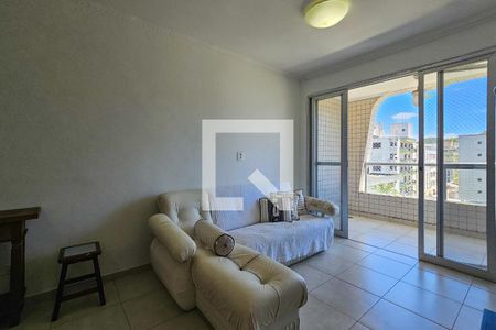 Sala de apartamento para alugar com 3 quartos, 90m² em Jardim Las Palmas, Guarujá