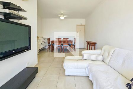 Sala de apartamento para alugar com 3 quartos, 90m² em Jardim Las Palmas, Guarujá