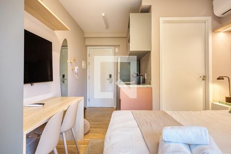 Studio de apartamento para alugar com 1 quarto, 23m² em Indianópolis, São Paulo