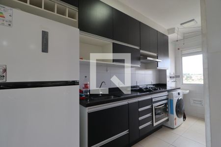Cozinha de apartamento para alugar com 2 quartos, 54m² em Subsetor Oeste - 6 (o-6), Ribeirão Preto