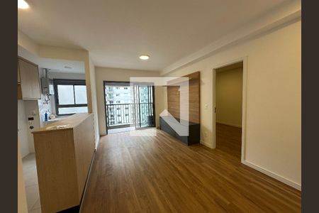 Sala de apartamento à venda com 1 quarto, 52m² em Alphaville Industrial, Barueri