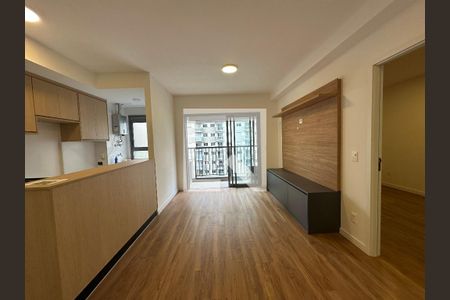 Sala de apartamento à venda com 1 quarto, 52m² em Alphaville Industrial, Barueri