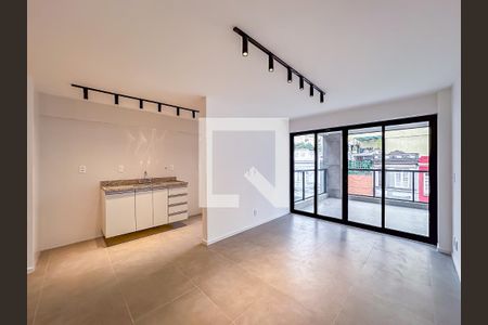 Sala/Cozinha de apartamento para alugar com 2 quartos, 90m² em Botafogo, Rio de Janeiro