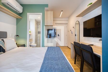 Studio de apartamento para alugar com 1 quarto, 23m² em Indianópolis, São Paulo