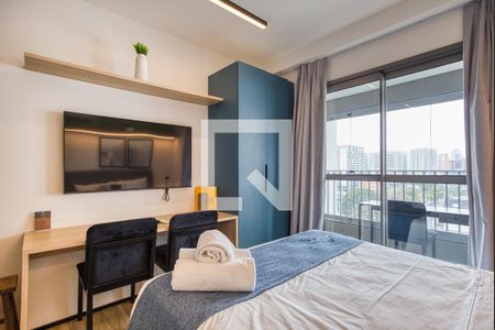 Studio de apartamento para alugar com 1 quarto, 23m² em Indianópolis, São Paulo