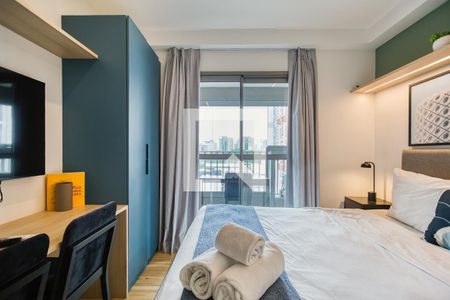 Studio de apartamento para alugar com 1 quarto, 23m² em Indianópolis, São Paulo