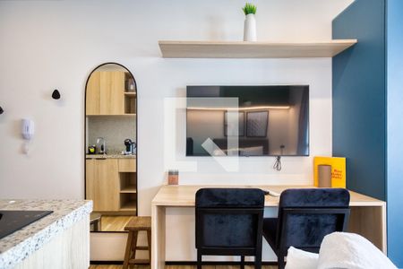 Studio de apartamento para alugar com 1 quarto, 23m² em Indianópolis, São Paulo