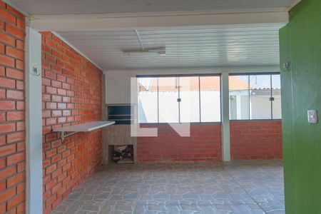 Varanda/churrasqueira de casa à venda com 2 quartos, 93m² em Estância Velha, Canoas