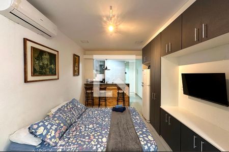 Sala/Quarto de apartamento à venda com 1 quarto, 28m² em Centro, Rio de Janeiro