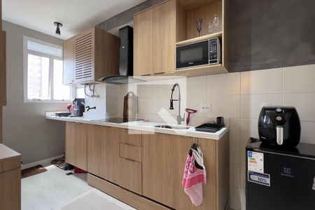 Sala/Cozinha e Área de Serviço de apartamento à venda com 2 quartos, 38m² em Vila Galvão, Guarulhos