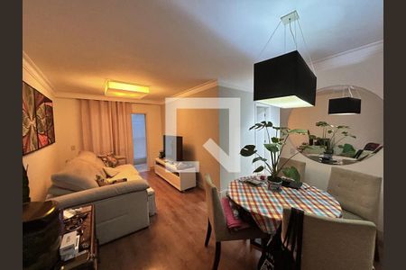 Sala  de apartamento à venda com 2 quartos, 74m² em Brooklin, São Paulo