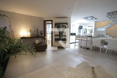 Sala de apartamento à venda com 2 quartos, 179m² em Jardim, Santo André