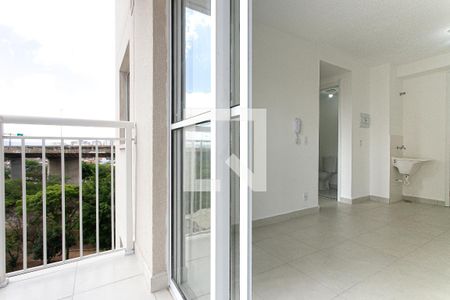 Varanda da Sala/Cozinha de apartamento para alugar com 2 quartos, 35m² em Penha de França, São Paulo