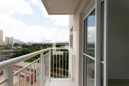 Varanda da Sala/Cozinha de apartamento para alugar com 2 quartos, 35m² em Penha de França, São Paulo