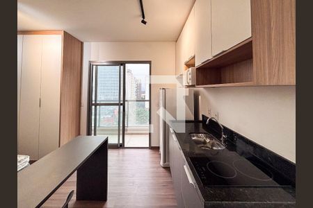 Studio de kitnet/studio para alugar com 1 quarto, 25m² em Indianópolis, São Paulo
