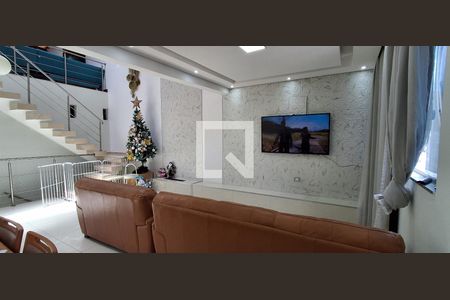 Sala de casa à venda com 3 quartos, 147m² em Santo Antônio, São Caetano do Sul