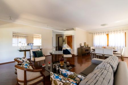 Sala de casa de condomínio para alugar com 4 quartos, 430m² em Loteamento Alphaville Campinas, Campinas