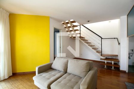 Sala 1 de apartamento para alugar com 1 quarto, 116m² em Pinheiros, São Paulo