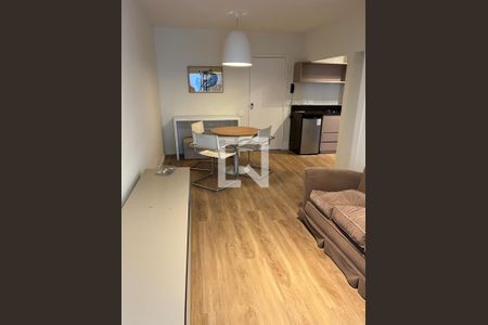 Sala de apartamento à venda com 1 quarto, 43m² em Jardins, São Paulo