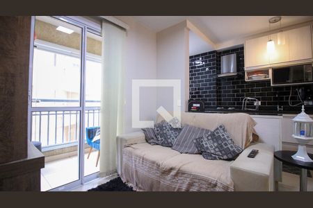 Sala de apartamento para alugar com 1 quarto, 35m² em Vila Tolstoi, São Paulo