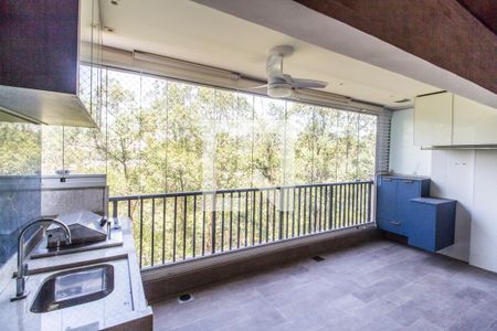 Varanda gourmet de apartamento à venda com 3 quartos, 110m² em Alphaville Empresarial, Barueri