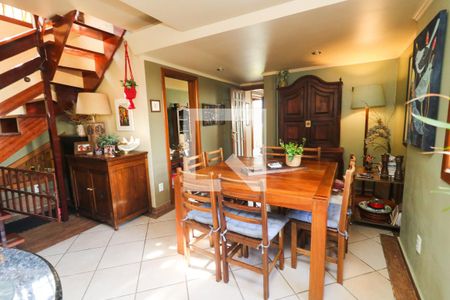 Sala de Jantar de casa à venda com 5 quartos, 268m² em Tristeza, Porto Alegre