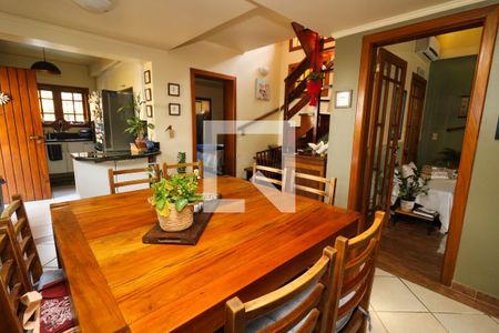 Sala de Jantar de casa à venda com 5 quartos, 268m² em Tristeza, Porto Alegre