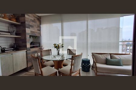 Varanda  de apartamento à venda com 2 quartos, 123m² em Centro, São Bernardo do Campo