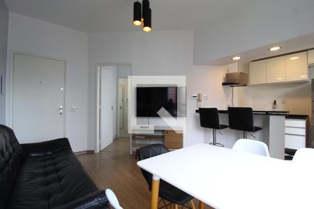 Sala/Cozinha de kitnet/studio para alugar com 1 quarto, 35m² em Planalto Paulista, São Paulo