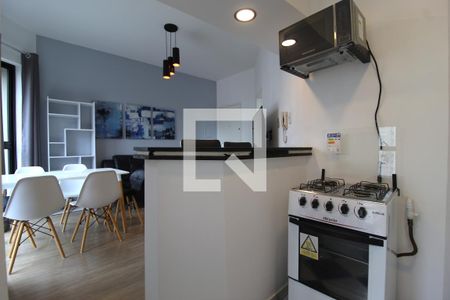 Sala/Cozinha de kitnet/studio para alugar com 1 quarto, 35m² em Planalto Paulista, São Paulo