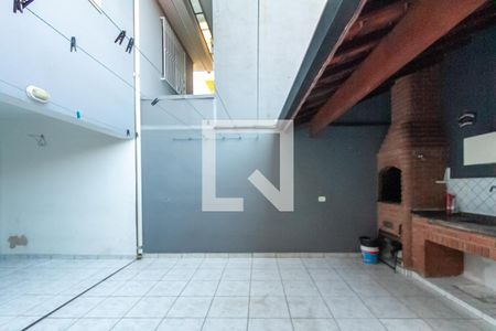 Quintal e Churrasqueira de casa à venda com 3 quartos, 134m² em Jardim Via Anchieta, São Bernardo do Campo