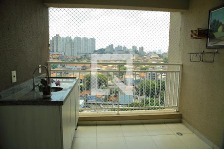 Varanda da Sala de apartamento à venda com 2 quartos, 69m² em Centro, São Bernardo do Campo