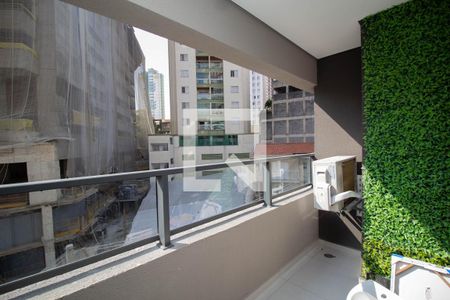 Varanda de kitnet/studio para alugar com 1 quarto, 27m² em Vila Primavera, São Paulo