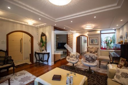 Sala de casa à venda com 4 quartos, 320m² em Tristeza, Porto Alegre