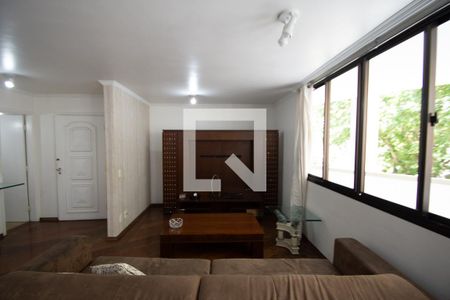 sala de estar de apartamento à venda com 3 quartos, 156m² em Jardim Paulista, São Paulo