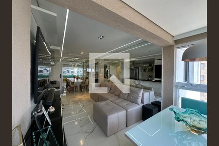 Sala de apartamento à venda com 2 quartos, 82m² em Bethaville I, Barueri