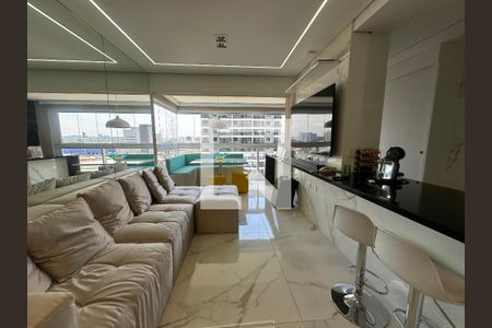 Sala de apartamento à venda com 2 quartos, 82m² em Bethaville I, Barueri