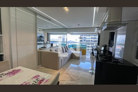 Sala de apartamento à venda com 2 quartos, 82m² em Bethaville I, Barueri