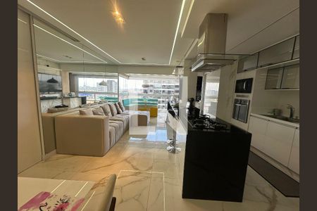 Sala de apartamento à venda com 2 quartos, 82m² em Bethaville I, Barueri