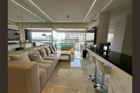 Sala de apartamento à venda com 2 quartos, 82m² em Bethaville I, Barueri