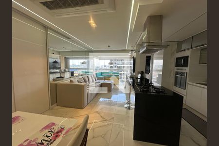 Sala de apartamento à venda com 2 quartos, 82m² em Bethaville I, Barueri