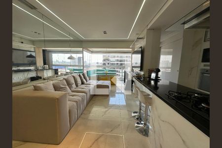 Sala de apartamento à venda com 2 quartos, 82m² em Bethaville I, Barueri