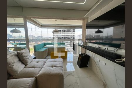 Sala de apartamento à venda com 2 quartos, 82m² em Bethaville I, Barueri