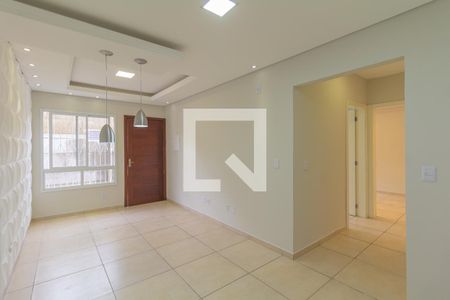 Sala de casa de condomínio à venda com 3 quartos, 66m² em Niterói, Canoas