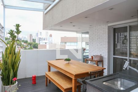 Área Gourmet de apartamento para alugar com 2 quartos, 96m² em Vila Anglo Brasileira, São Paulo