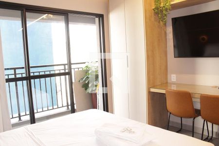 quarto  de kitnet/studio à venda com 1 quarto, 24m² em Santa Cecilia, São Paulo